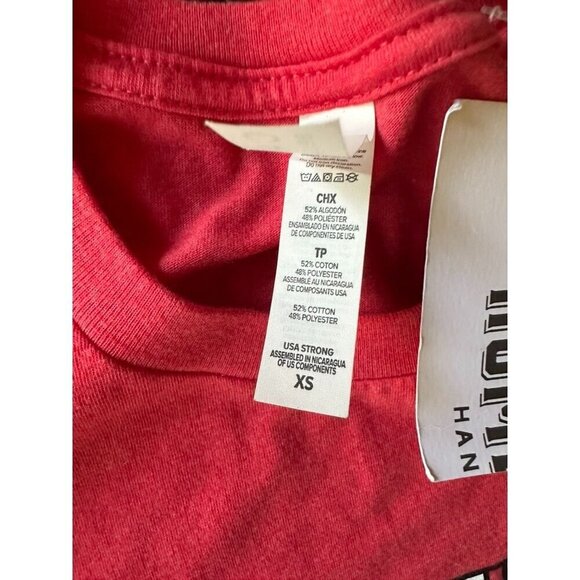 NWT Indiana Graphic Tee XS By USA Strong Race Car Farm basketball Country - Picture 3 of 4